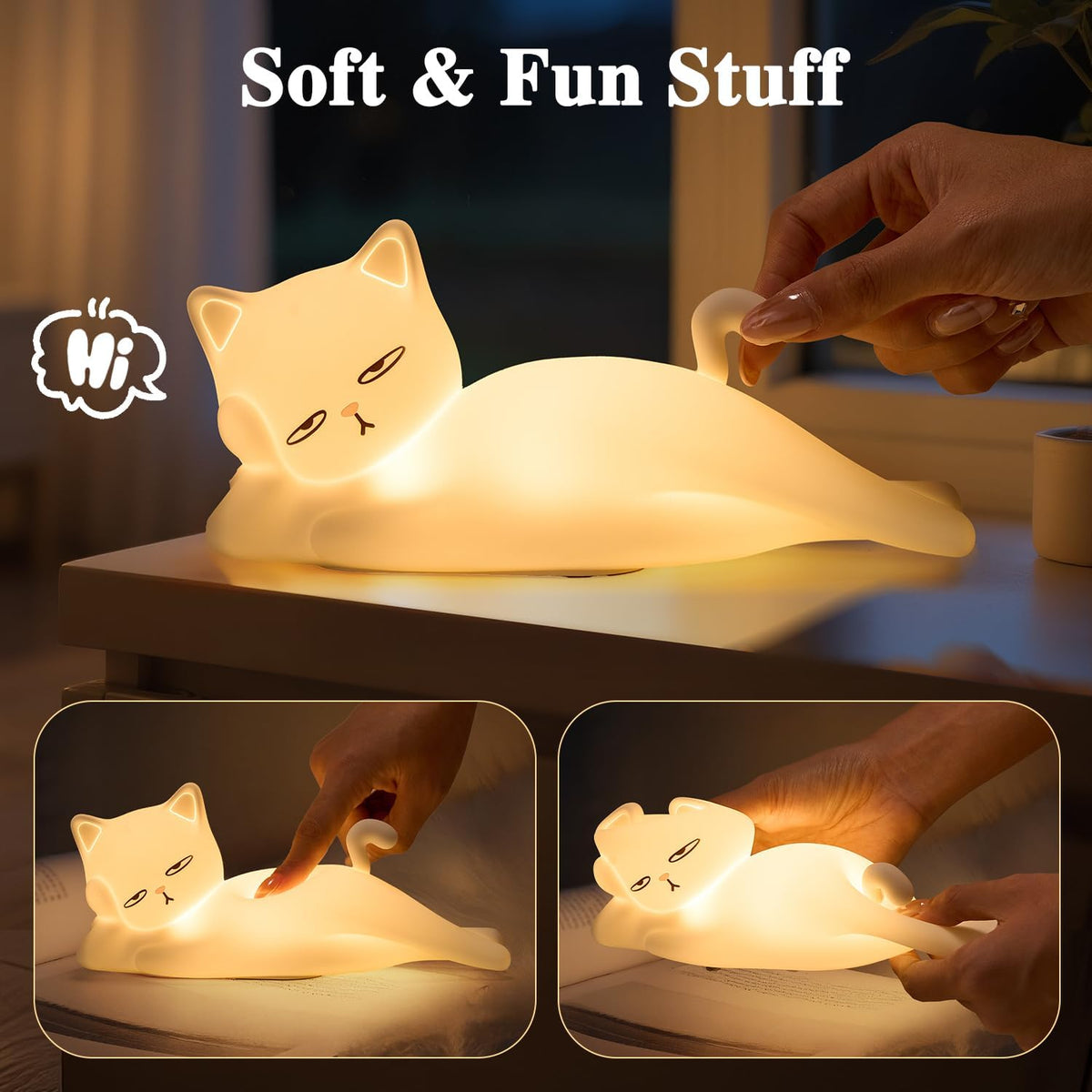 Cat night light dimming