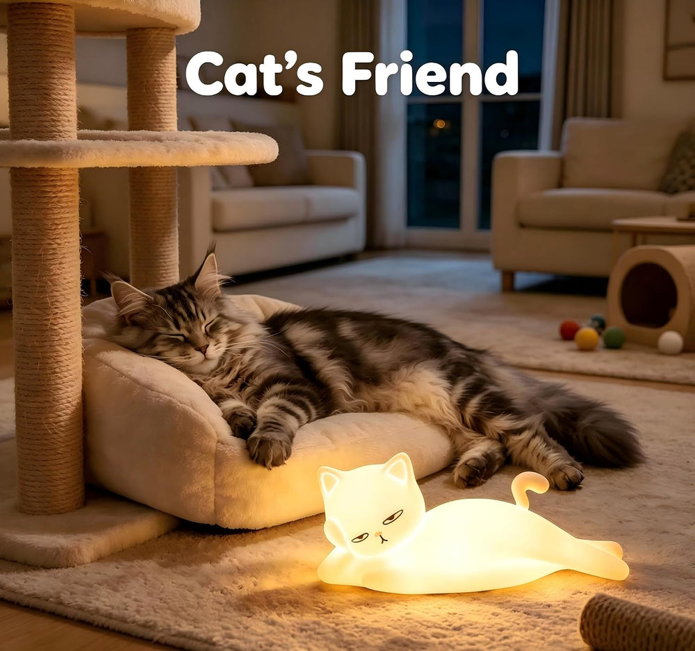 The softest glow at bedtime.